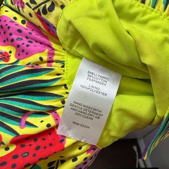 Emily McCarthy Lola Wrap Dress in Peekaboo Cat Print - Picture 9 of 9